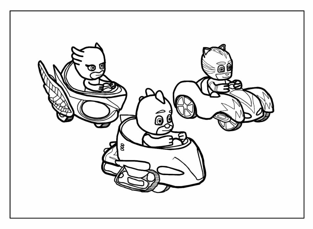 desenhos para colorir pj masks 29