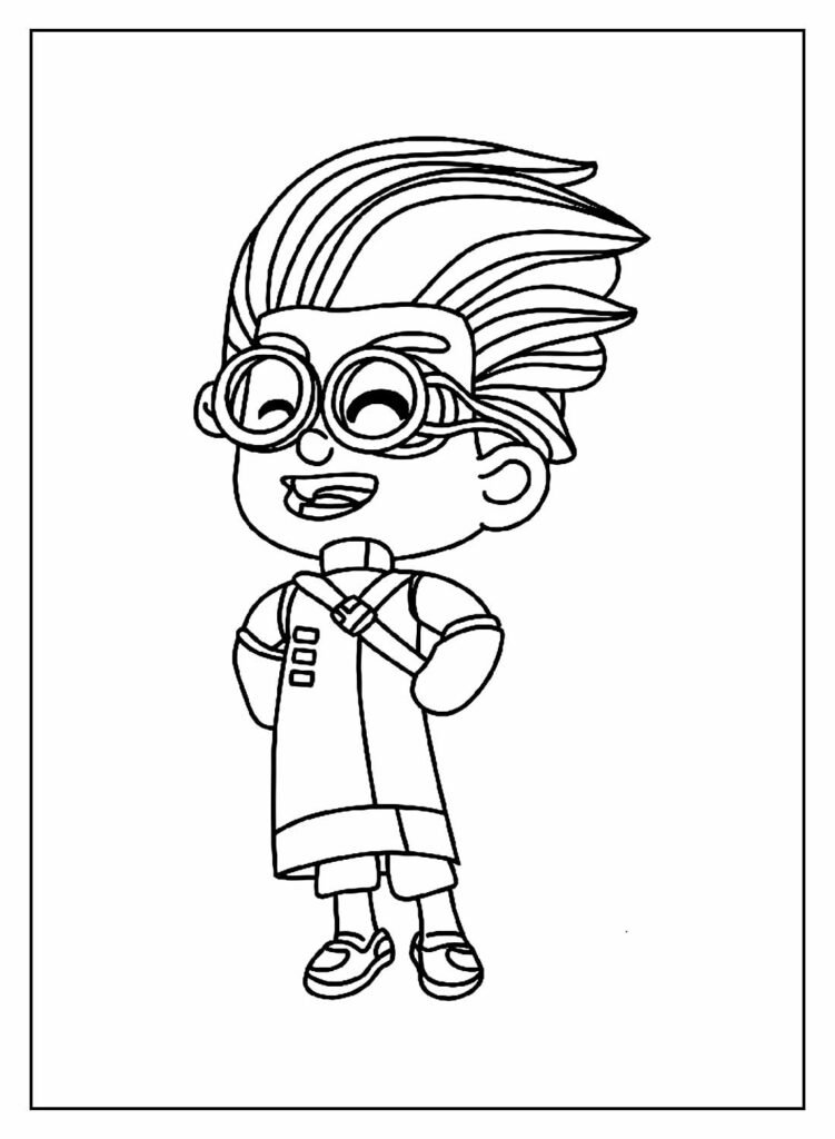 desenhos para colorir pj masks 32