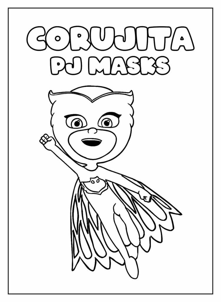 desenhos para colorir pj masks 43