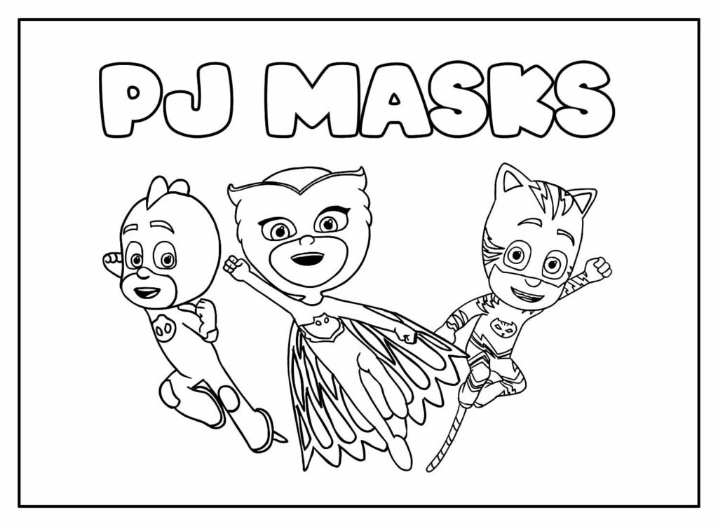 desenhos para colorir pj masks 47