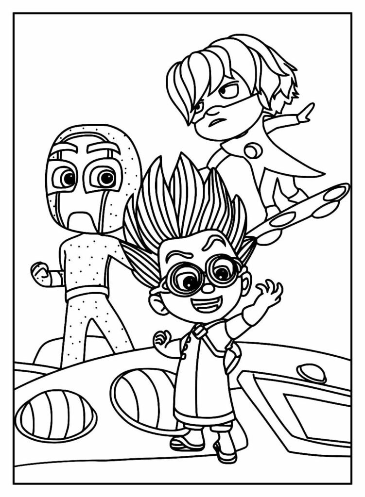 desenhos para colorir pj masks 63