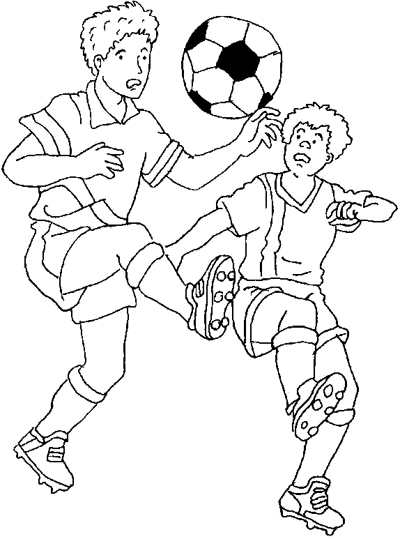 Desenhos de Futebol para colorir - Bora Colorir