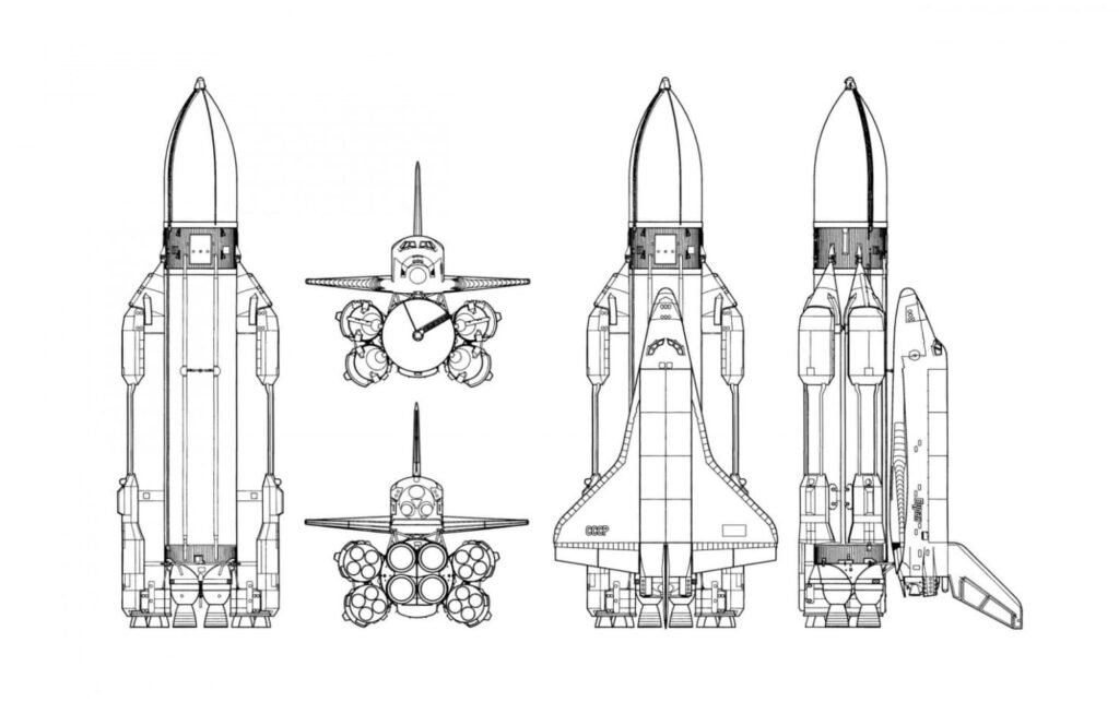 nave espacial para colorir projeto