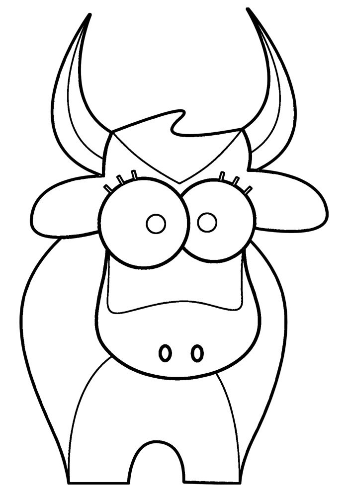 vaca para colorir 23