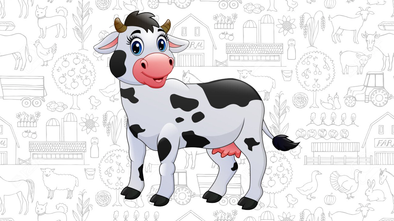 Desenhos De Vaca Para Colorir E Imprimir
