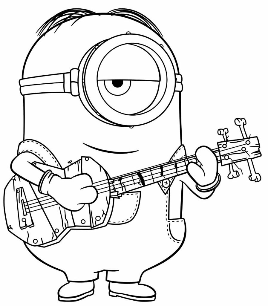 desenho dos minions 11