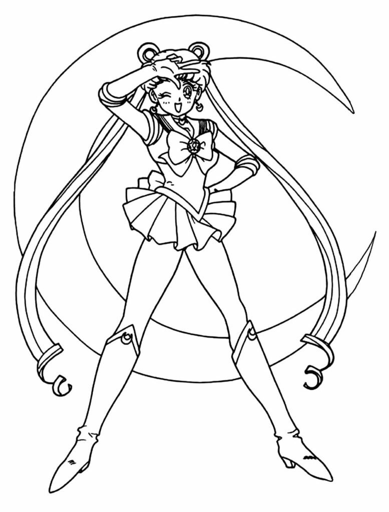 desenhos da sailor moon para colorir 26