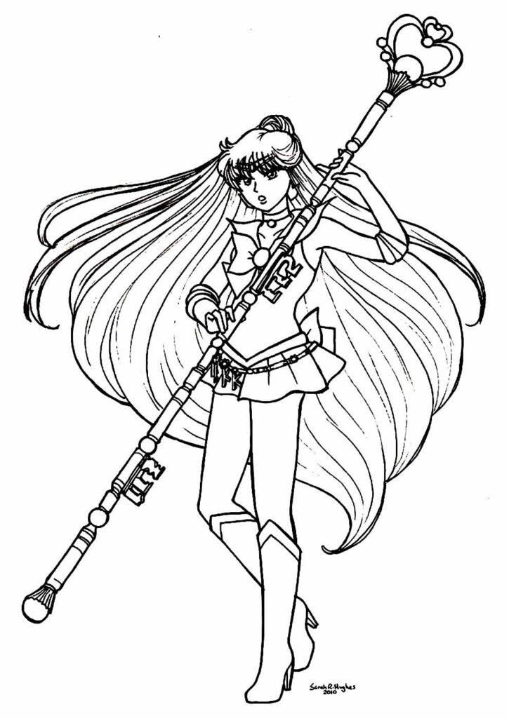 desenhos da sailor moon para colorir 36