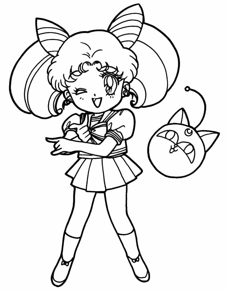 desenhos da sailor moon para colorir 39