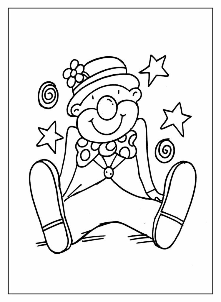 desenhos de circo para colorir 29