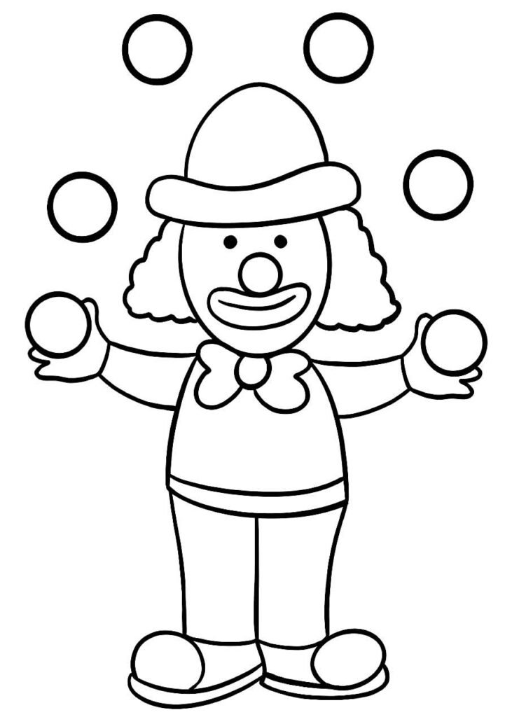 desenhos de circo para colorir 36