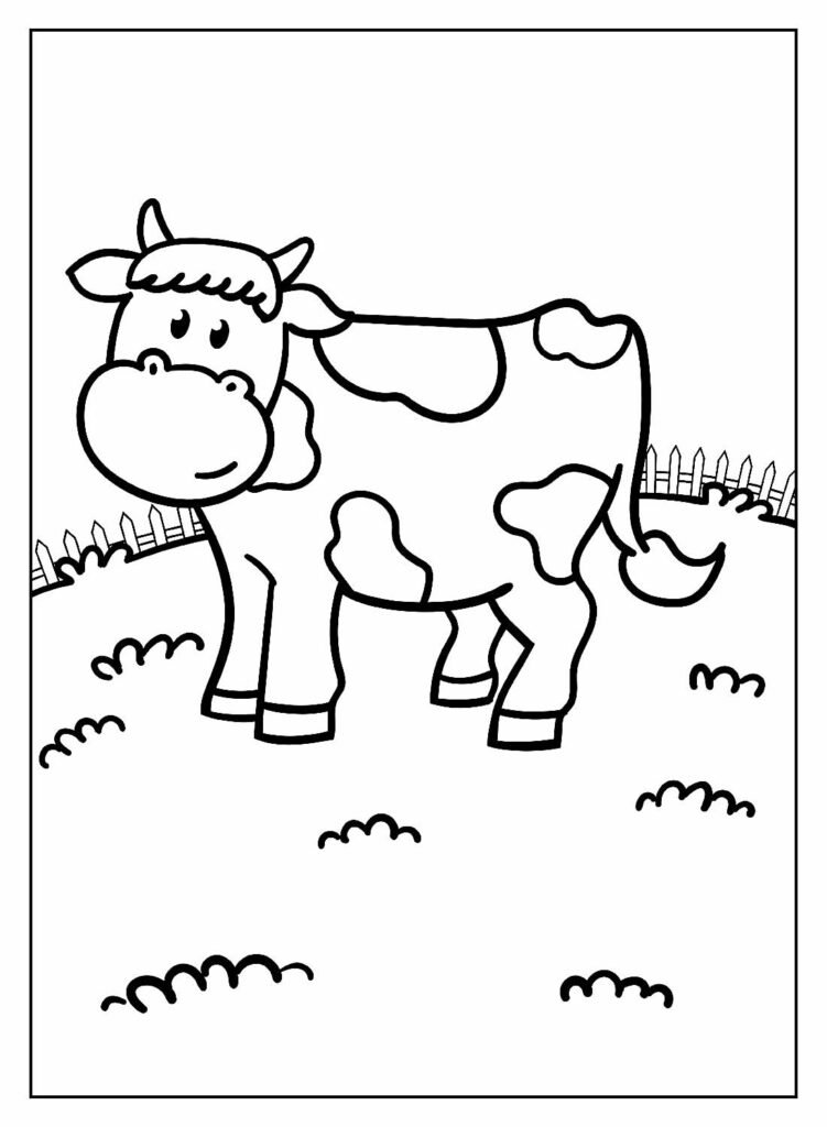 desenhos de fazenda para colorir 37