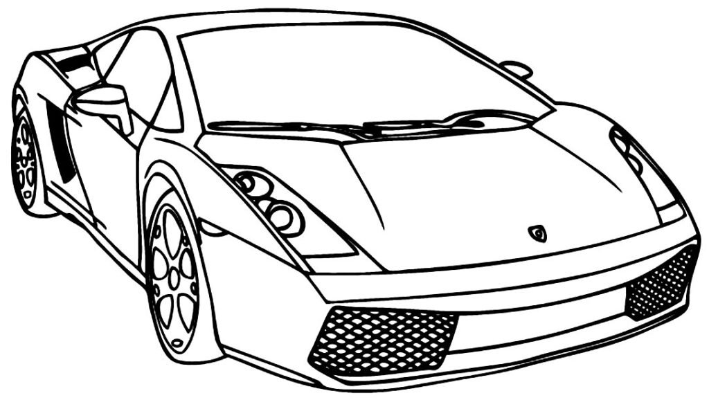 desenhos de ferrari para colorir 600