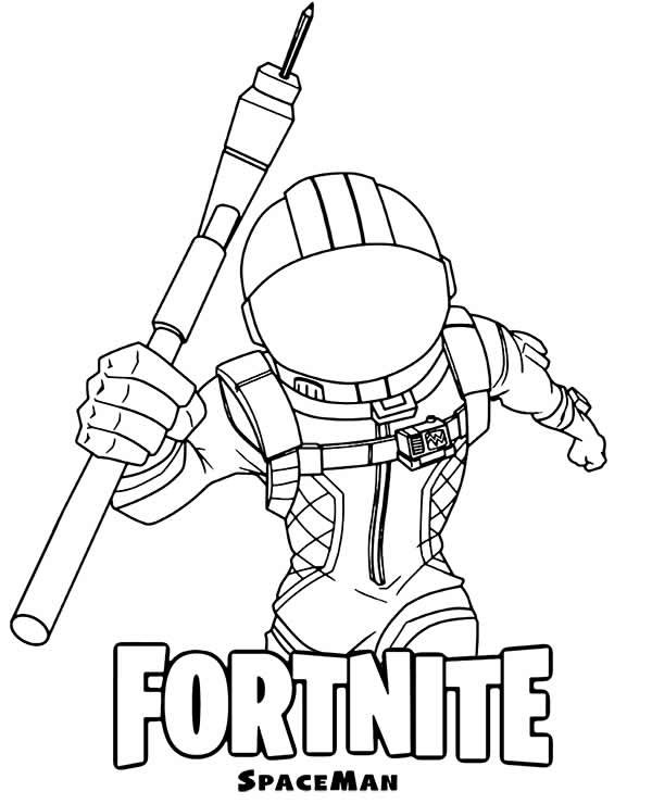 desenhos de fortnite para colorir 10