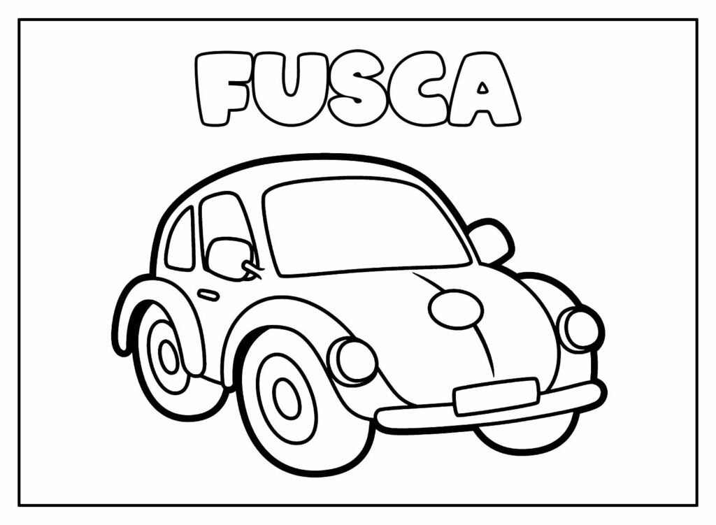 desenhos de fusca para colorir 10