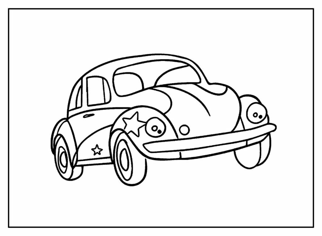 desenhos de fusca para colorir 25