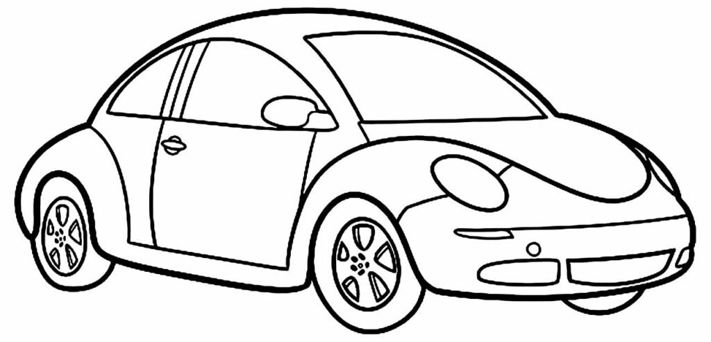 desenhos de fusca para colorir 27