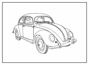 Desenhos De Fusca Para Colorir E Imprimir Aprender A Desenhar