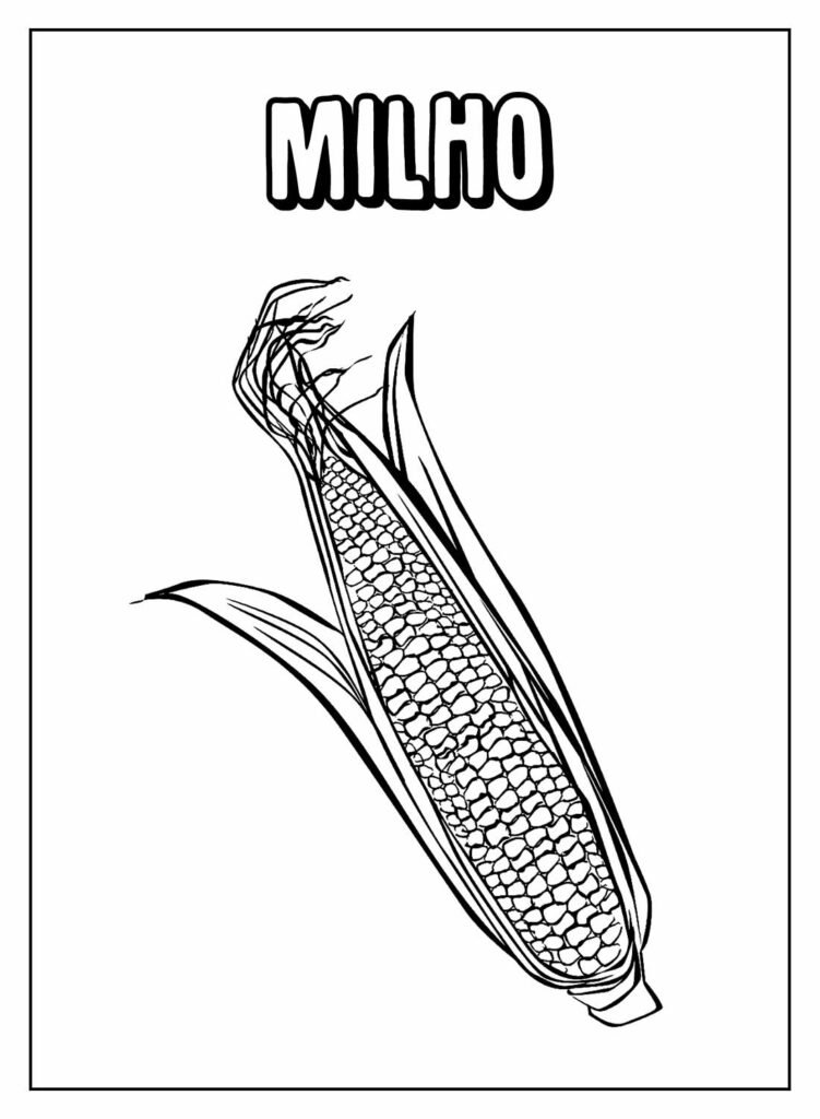 desenhos de milho para colorir 12