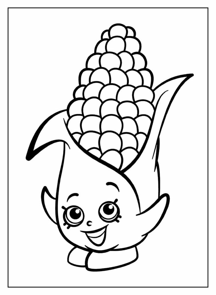 desenhos de milho para colorir 19