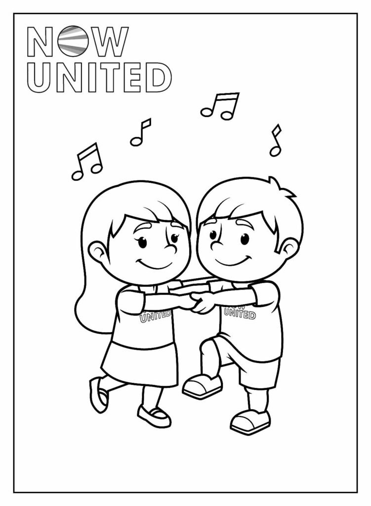 desenhos de now united para colorir 16