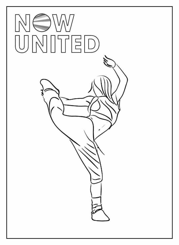 desenhos de now united para colorir 9