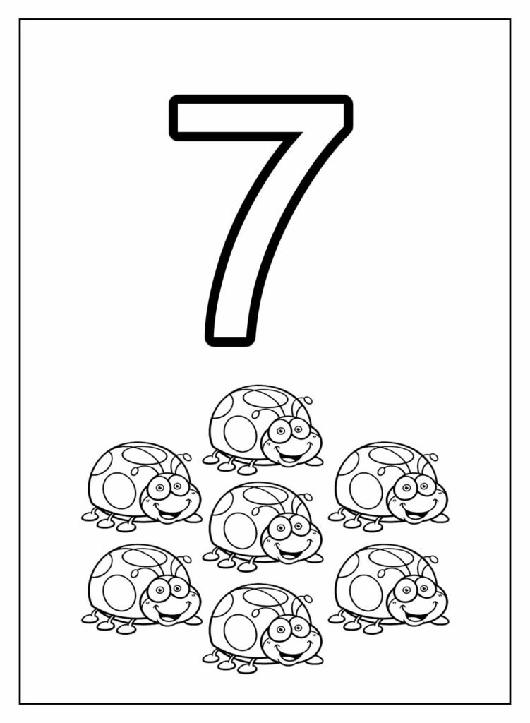 desenhos de numeros para colorir 17