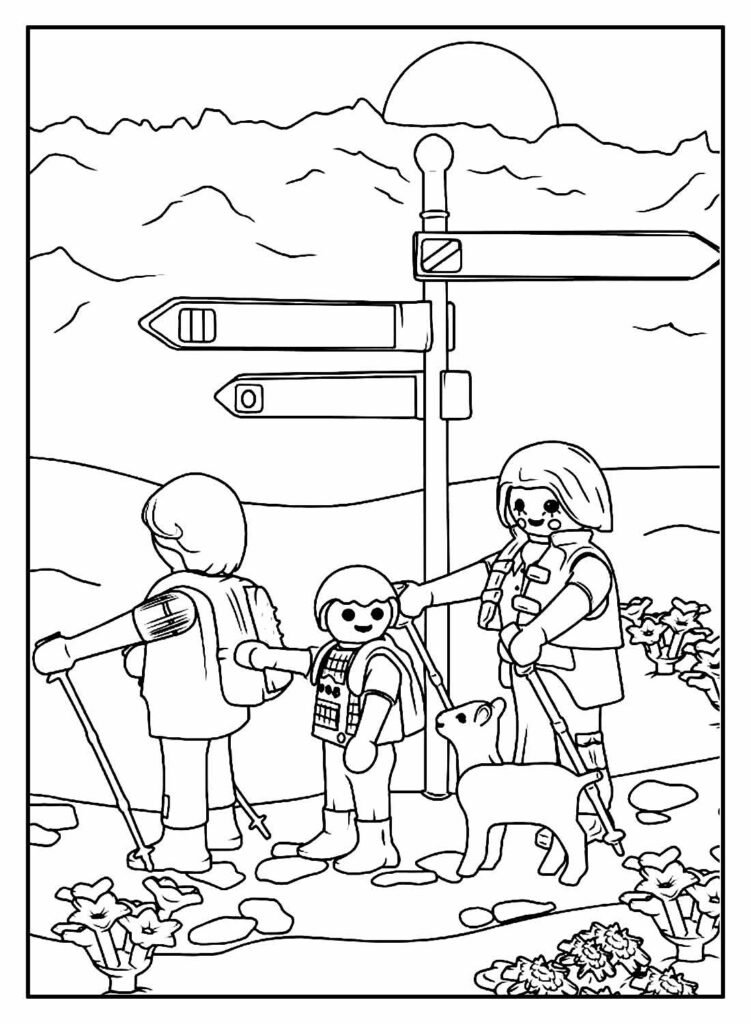 desenhos de playmobil para colorir 11