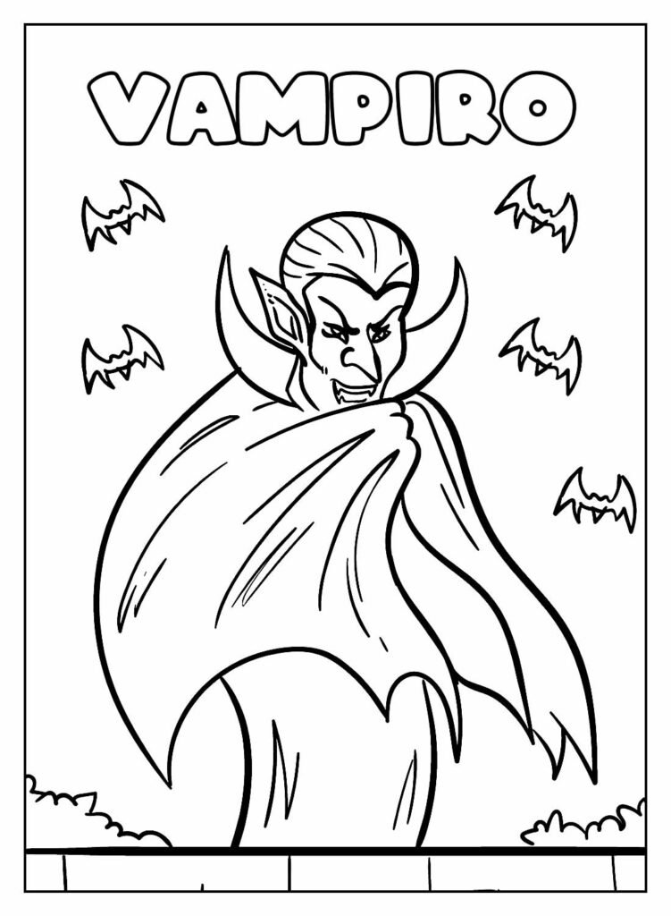 Desenhos para colorir de Diários de um Vampiro - Desenhos para