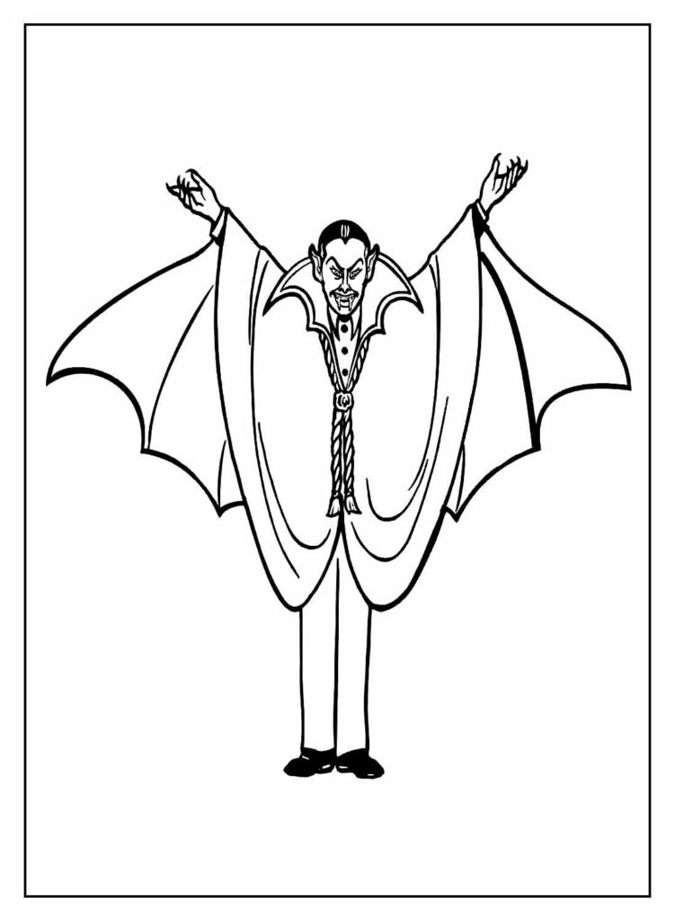 desenhos de vampiro para colorir 25