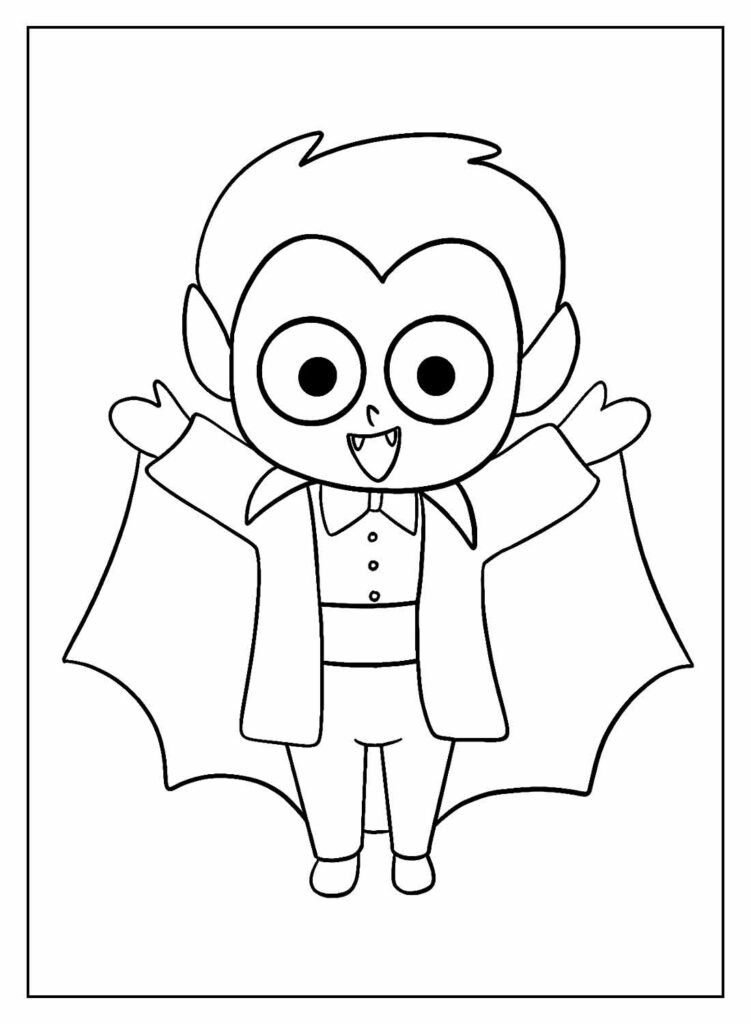 desenhos de vampiro para colorir 28