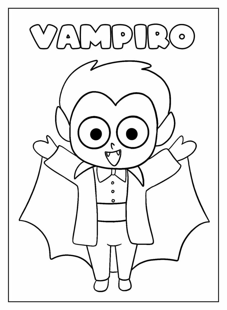 desenhos de vampiro para colorir 29