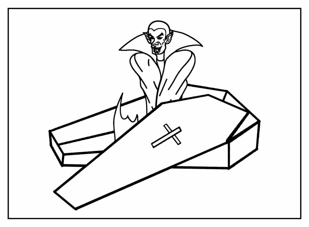 desenhos de vampiro para colorir 36