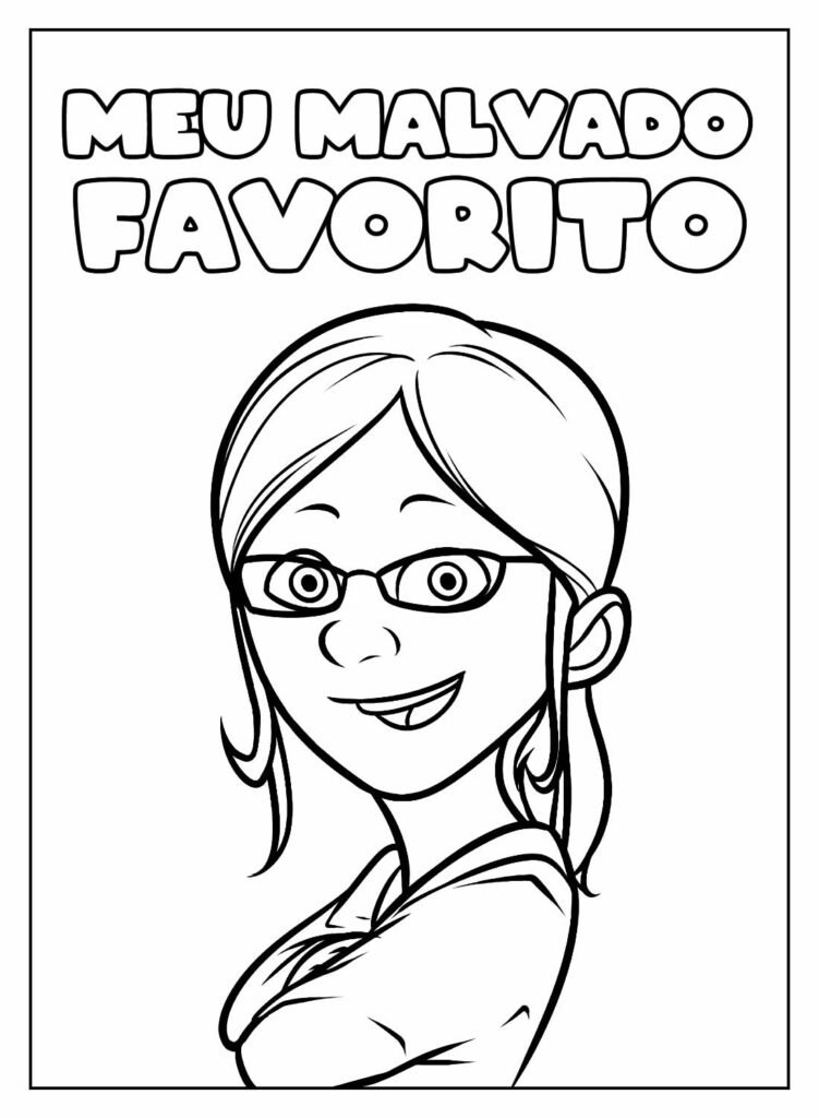 desenhos do meu malvado favorito para colorir 12