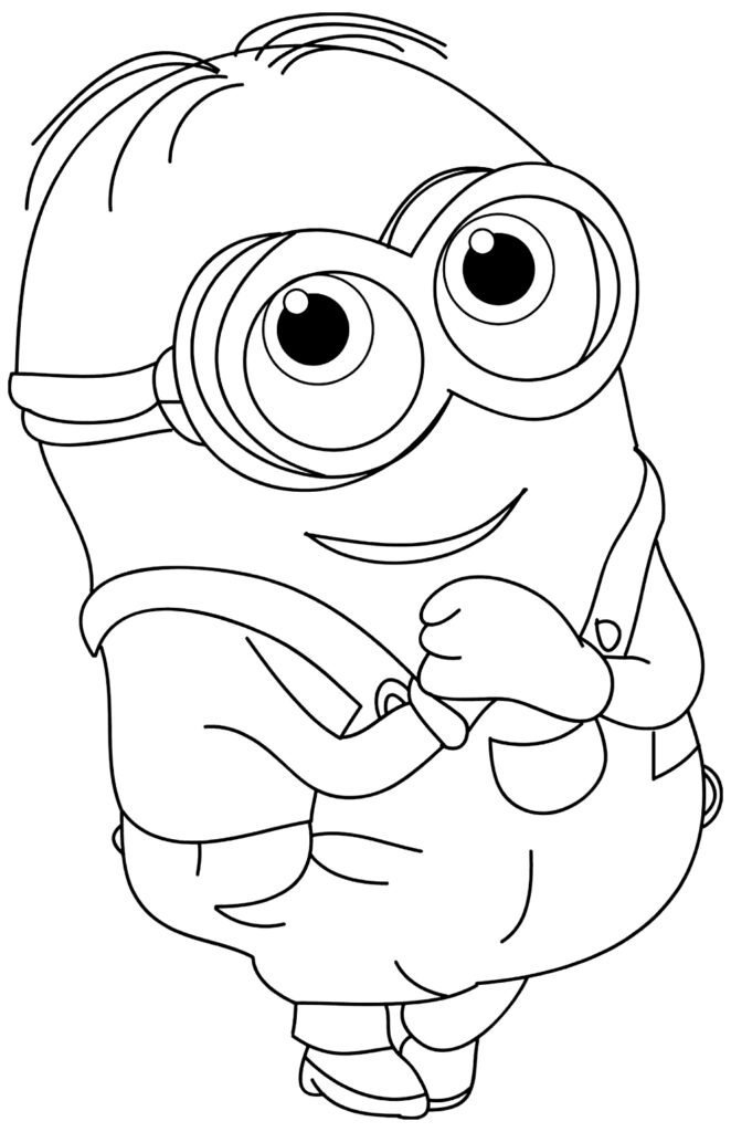 desenhos dos minions para colorir 34