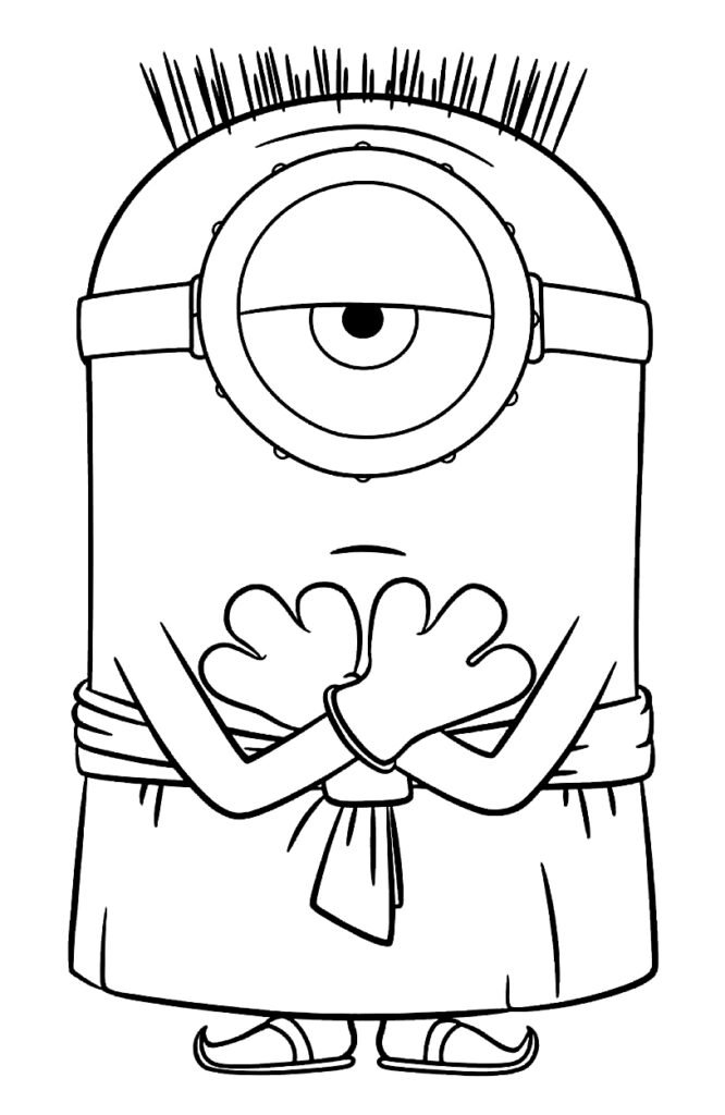 desenhos dos minions para colorir 39