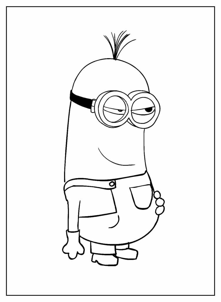 desenhos dos minions para colorir 7 1