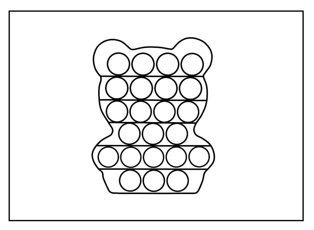 desenhos para colorir de pop it 20