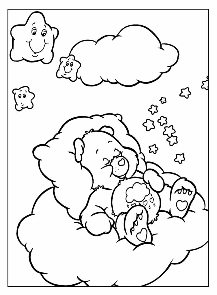 desenhos para colorir dos ursinhos carinhosos 11