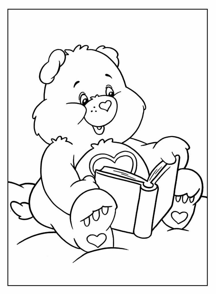 desenhos para colorir dos ursinhos carinhosos 27