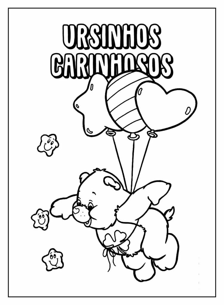 desenhos para colorir dos ursinhos carinhosos 29