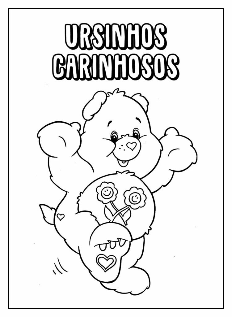 desenhos para colorir dos ursinhos carinhosos 43