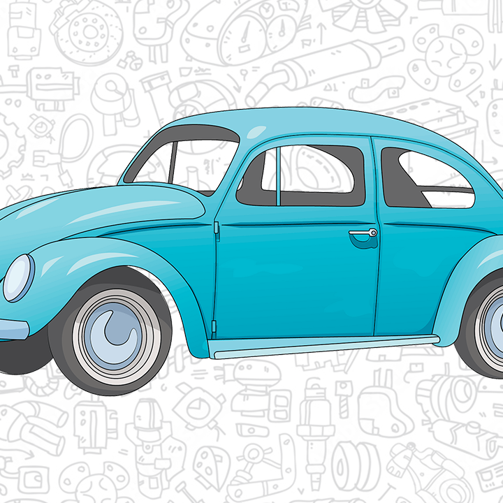 Desenhos De Fusca Para Colorir E Imprimir