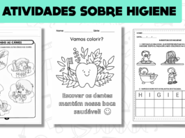 Atividades sobre Higiene