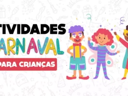 atividades de carnaval