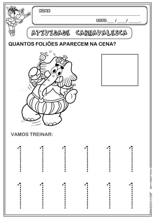 atividades de carnaval numero1