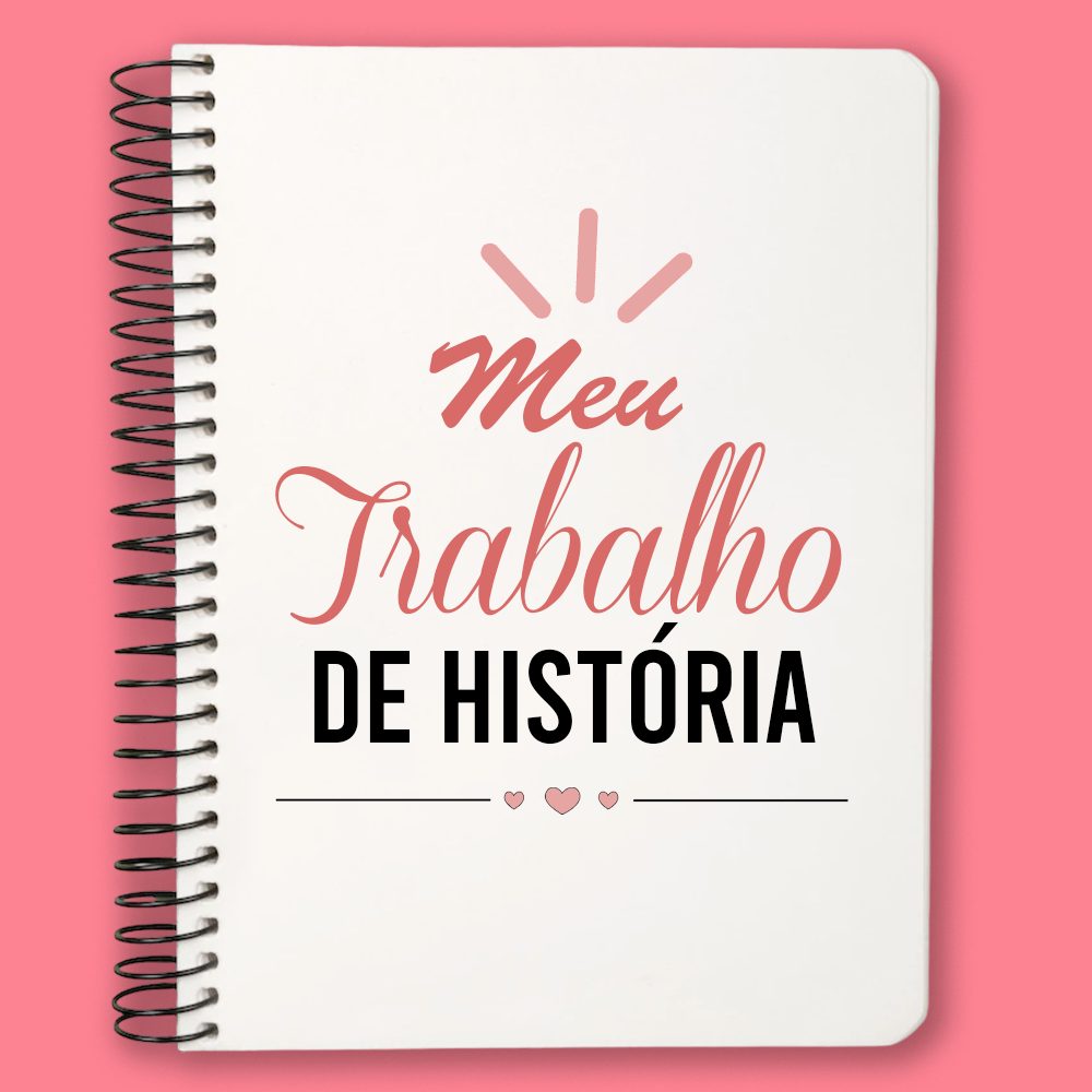 capas de trabalho de historia 10