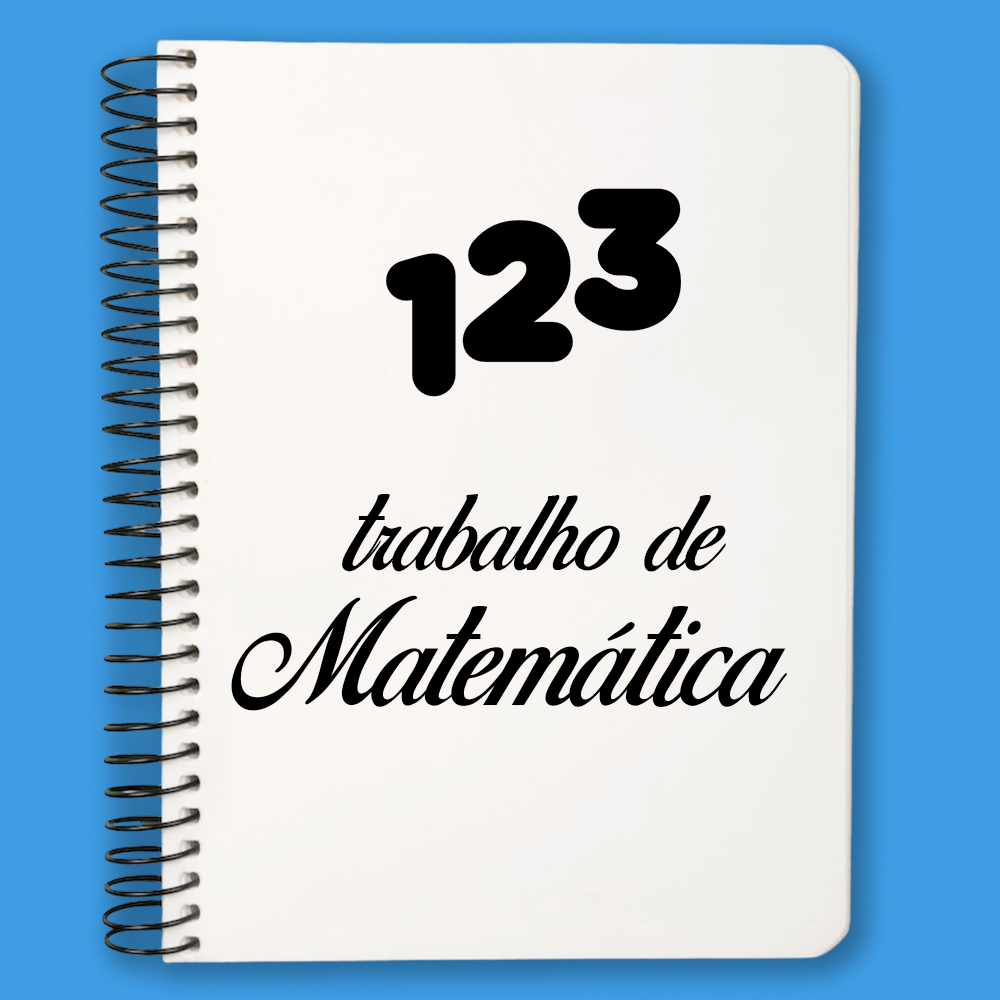 capas de trabalho de matematica 5