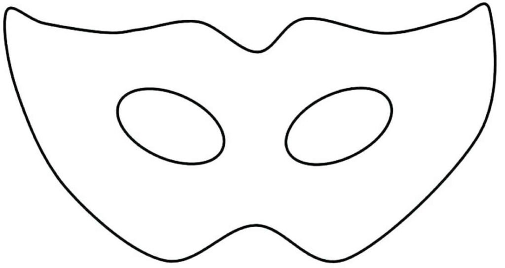 molde de mascara de carnaval 26