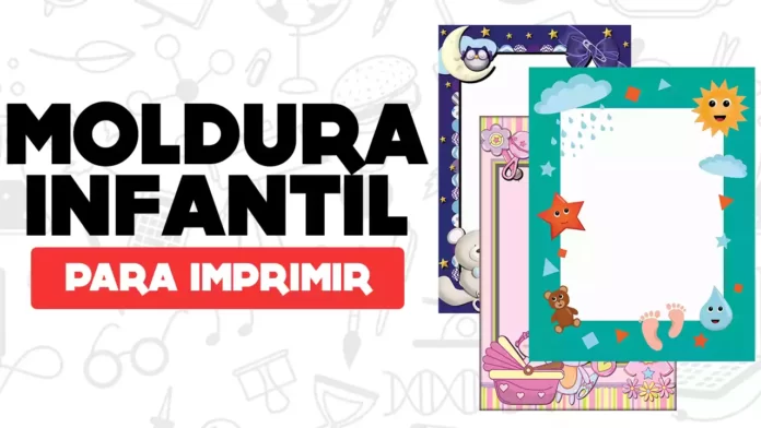 moldura infantil